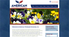 Desktop Screenshot of americanwholesalenurseries.com